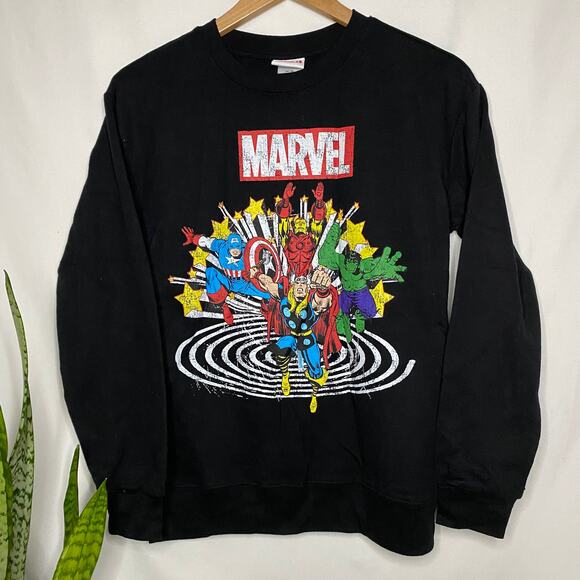 Marvel | Unisex graphic / logo long sleeve sweatshirt - Picture 1 of 8